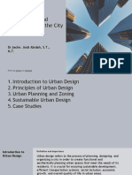 Urban Desain and Organization of The City