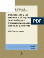 Maurice Galland / Emmanuel Marigno - Don Quijote y Las Mujeres o El Regreso de Don Quijote (¡Cuando Las Mujeres Toman La Palabra!)