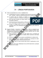 PEB II - PORTUGUÊS  -  SIMULADO 2012 - VCSIMULADOS.COM.BR