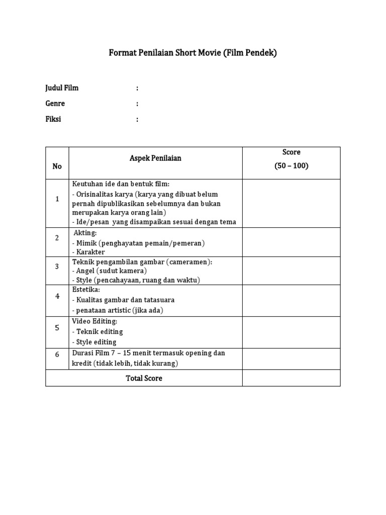 format-penilaian-short-movie-pdf