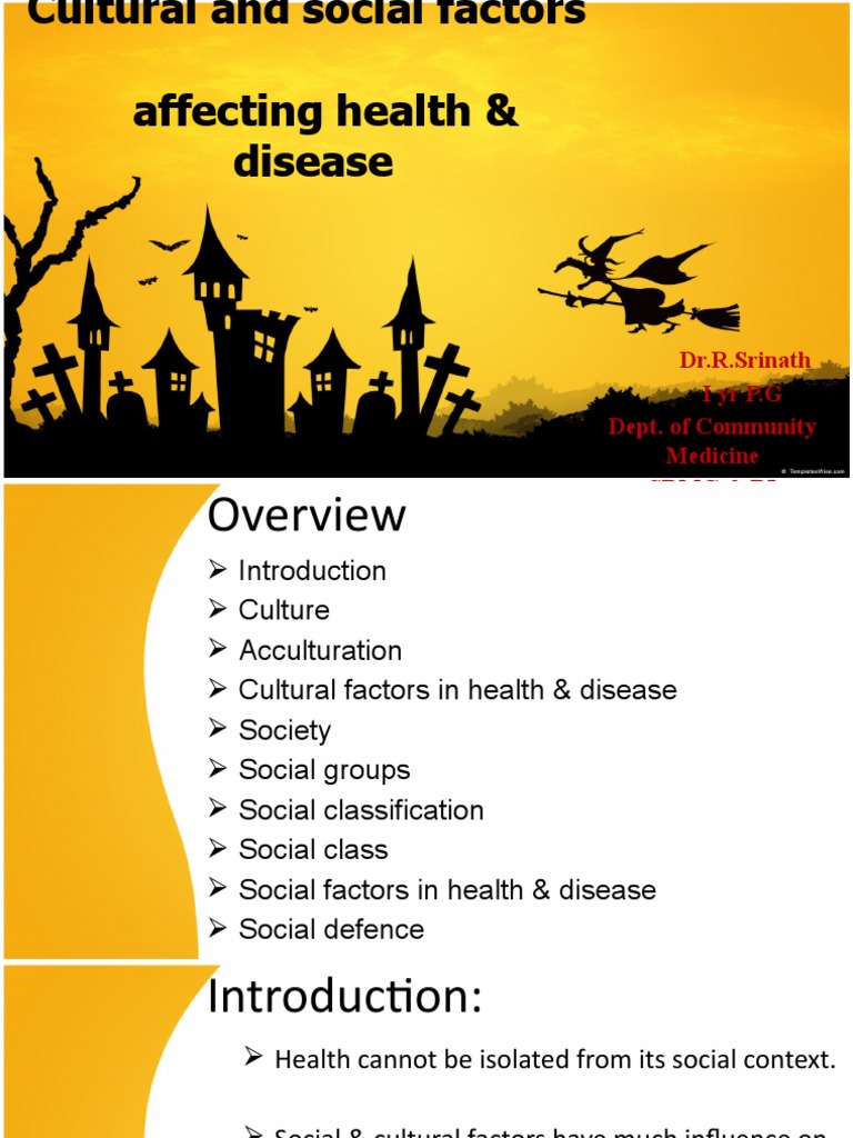 Cultural and Social Factors in Health | PDF | Behavior | Hygiene