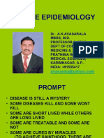 Disease Epidemiology