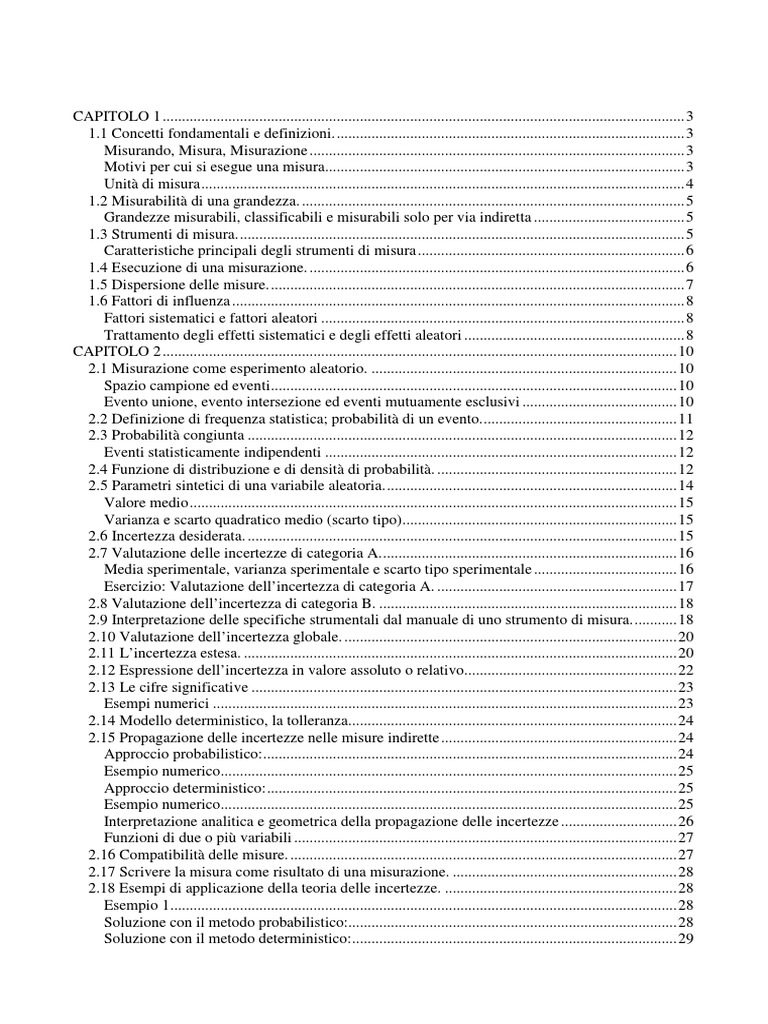 Incertezza-Unita Di Misura | PDF