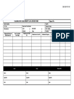 F01101 Calibration Assignment Log and Record -改后