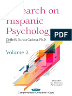 Research On Hispanic Psychology - García - 2022 Capitulo 1