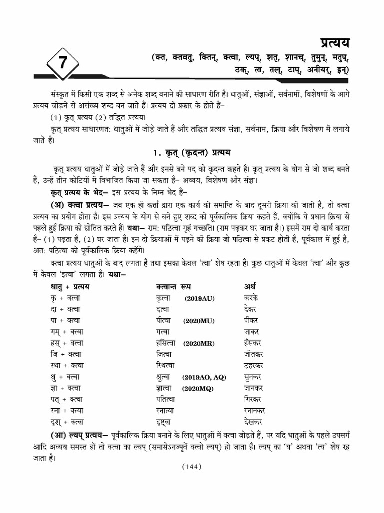 Class 10 chapter 7 sanskrit vayakaran anuwad evam rachna book up board