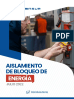 Diptico - Aislamiento de Bloqueo de Energía