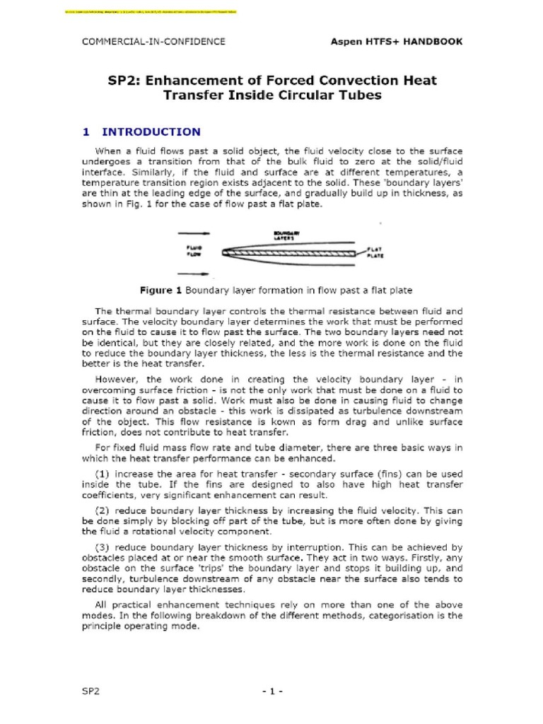 Sp2_ Enhancement Of Forced Convection Heat Transfer Inside Circular ...