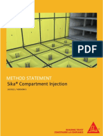 Method Statement Sika Compartment Injection 11 CA - 2021