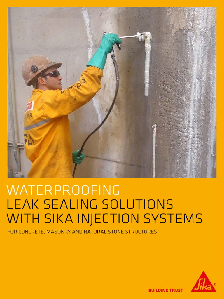 Leak Sealing Solutions Injection Systems Nov 2021 Pdf Photo Inspiration