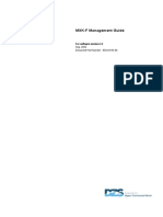 MXK-F 3.3 Management Guide 830-04154-06