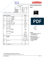 Types SKB 2/02 L5A SKB 2/04 L5A SKB 2/08 L5A SKB 2/12 L5A: Miniature Bridge Rectifiers SKB 2