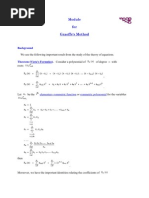 Module for Graeffe
