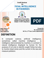 Applications of Artificial Intelligence Ifisheries