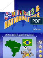 Countries and Nationalities Flashcards Fun Activities Games Picture Descriptio - 58389