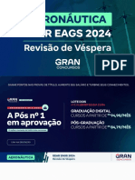 Aeronáutica EEAR EAGS 2024 - Revisão de Véspera