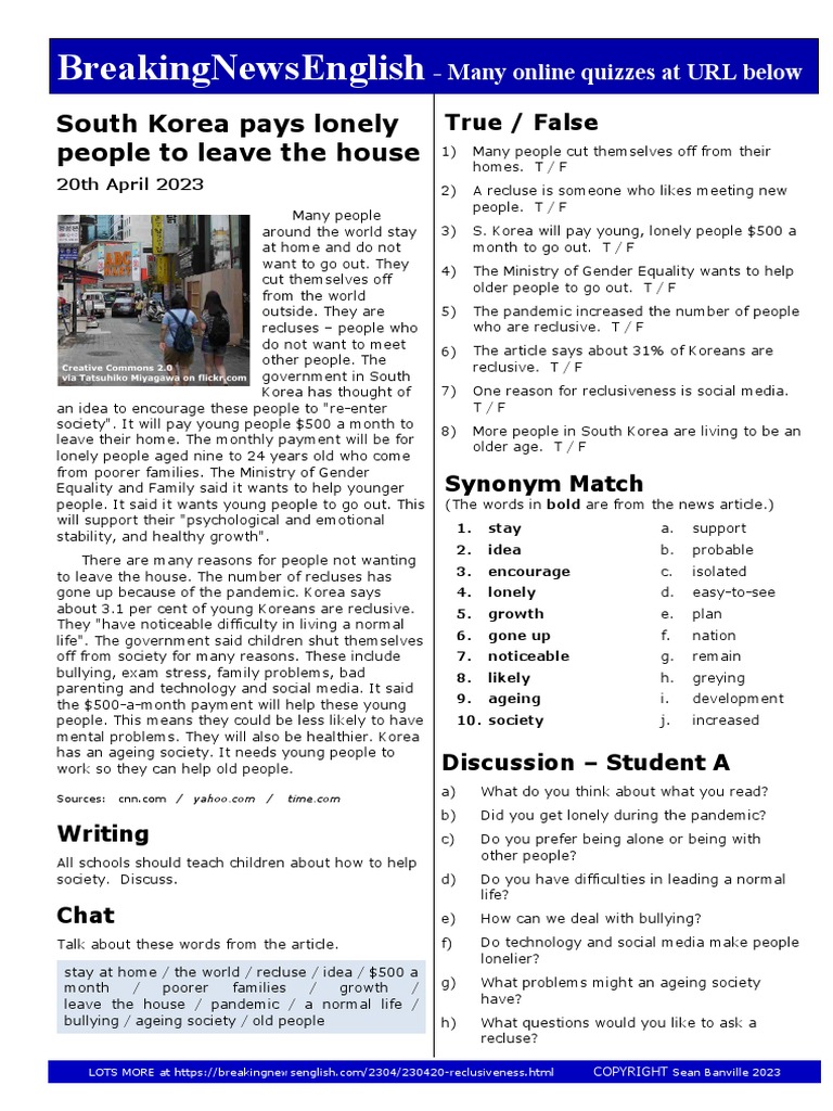 Reclusiveness M | PDF | Social Science | Wellness