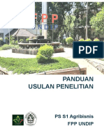 Panduan Usulan Penelitian 2020