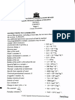 UACE P510 2022 Physics One