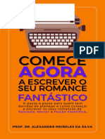 E Book Comece Agora A Escrever o Seu Romance Fantastico