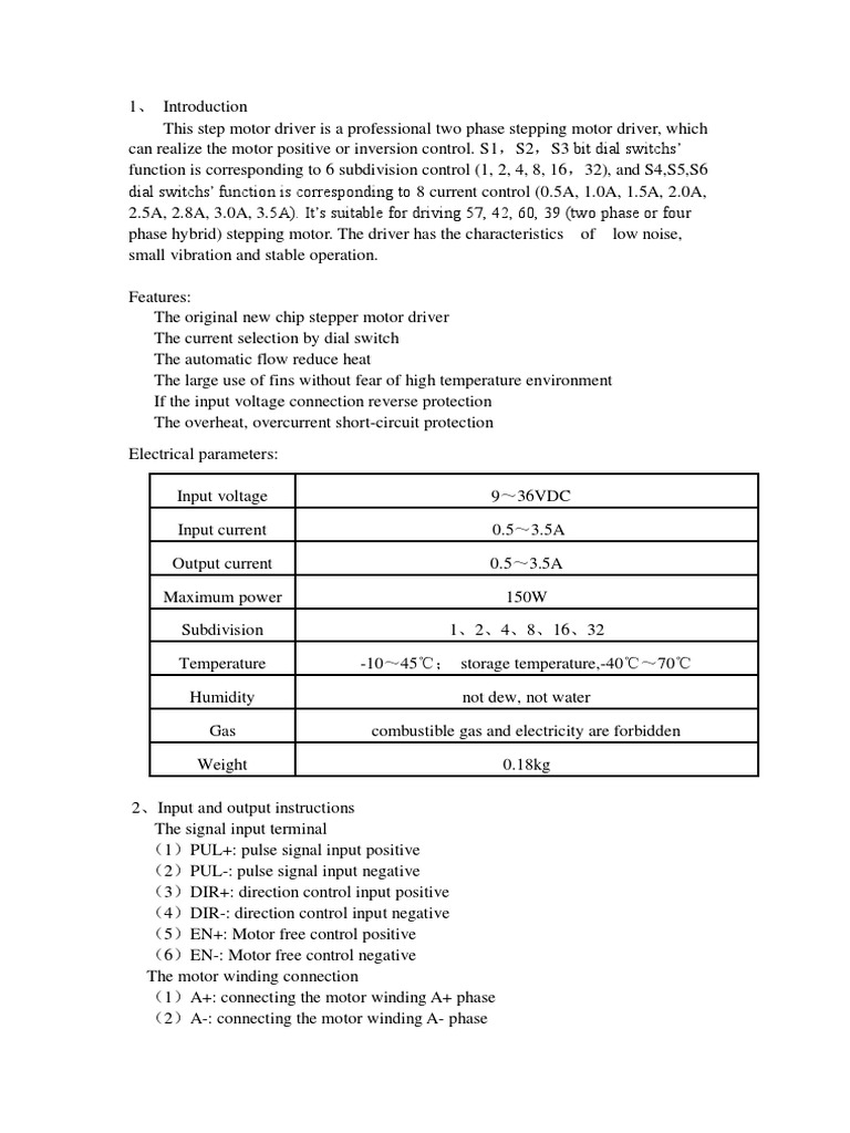 TB6600 Upgrade | PDF | Electric Motor | Power Supply