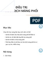 15. Tiếp Cận Điều Trị Tràn Dịch Màng Phổi - ThS. Minh Ngọc