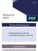 1.2.1 Spesialit Obat - Kemoterapetika