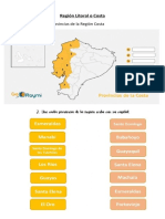 Regiones - Trabajo en Clase