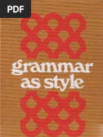 Download Virginia Tufte - Grammar as Style by cornea123 SN66678154 doc pdf