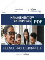 Management Des Entreprises: Licence Professionnelle
