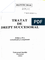 Tratat de Drept Succesoral Francisc Deak 2002