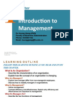 Chapter 1 - Introduction To Management