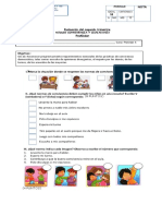 Evaluación Núcleos Pendientes