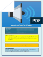 Modul Ajar Marbi Klas 7 Bab 3 PUISI RAKYAT-Menyimak-ed