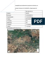 Identifica y Describe Zona Geográfica para Implementar El Proyecto de Urbanizar Con Casas Ecológicas