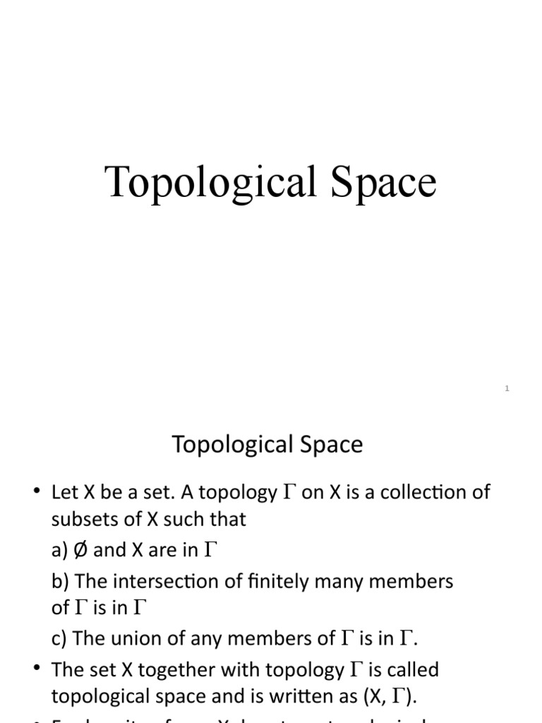 Topological Spaces PDF Mathematical Objects Mathematics