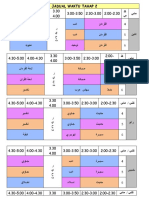 Jadual Waktu Tahap 2