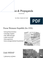 Presse & Propaganda NS-Zeit PPP