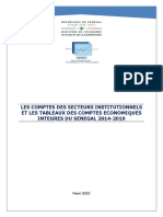 Note Analyse Comptes Des Secteurs Institutionnels