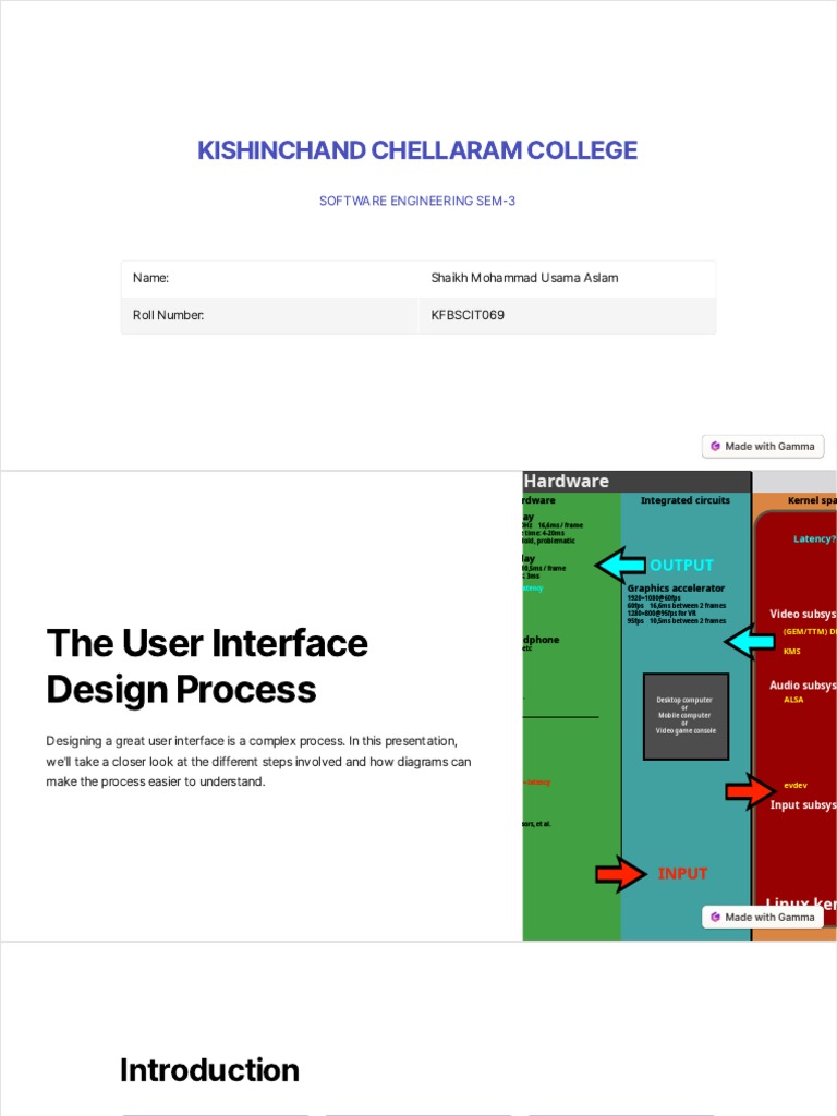 Kishinchand Chellaram College Se PDF User Interface Usability
