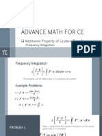 M222C Frequency Integration Property of Laplace
