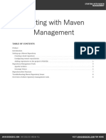 Starting With Maven Management