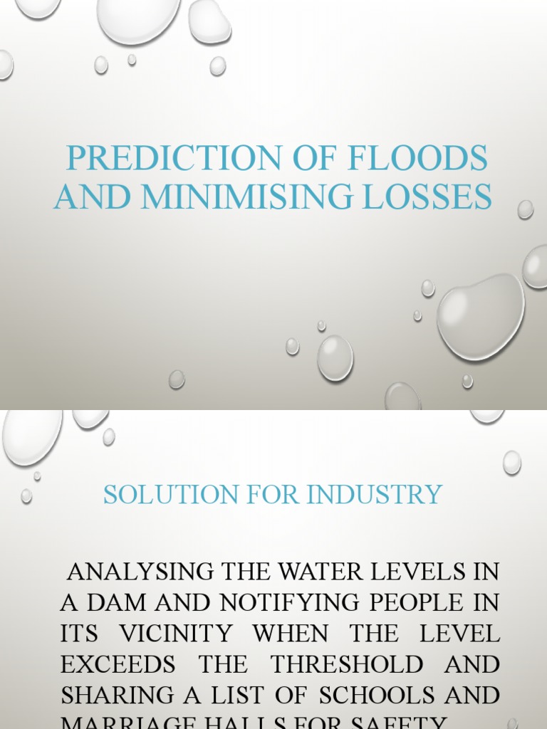 Sensor Based Project To Detect Flood | PDF | Technology & Engineering