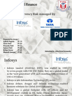 International Finance: Currency Risk Managed by