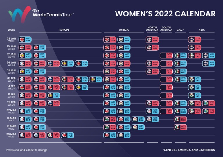 Womens Calendar 2022 PDF