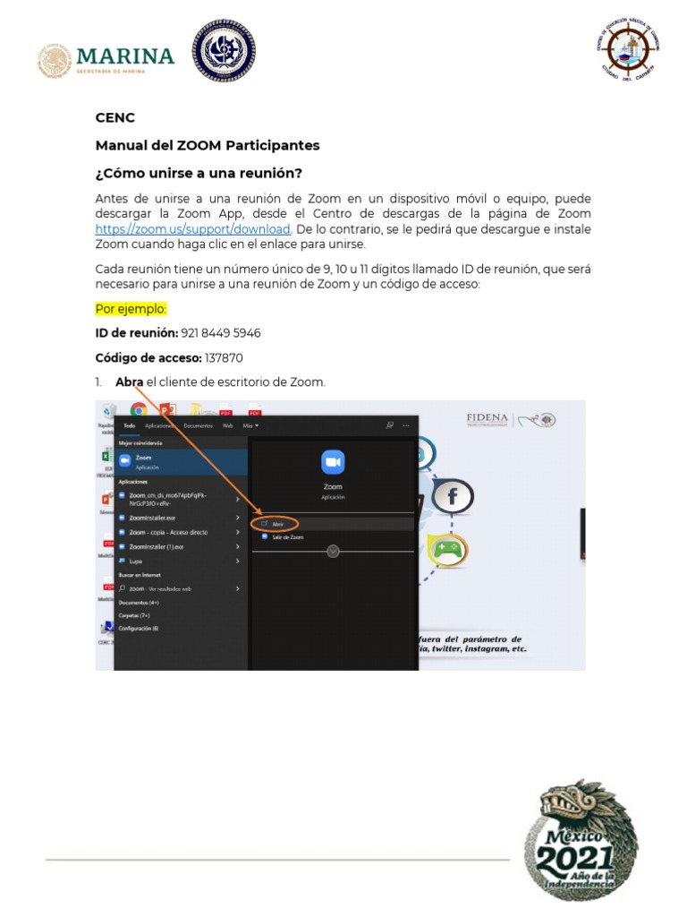 Cómo unirse a reuniones en Zoom | PDF | Chat en linea | Tableta