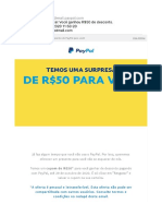 Parabéns Joyce! Você Ganhou R$50 de Desconto