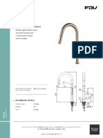 Ficha Técnica de Grifería