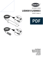 Hach US9001, US9003 Manual de Usuario - Manualzz