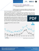 Comunicado ao Mercado - Varejo cresce 0,7% em julho, segundo o ICVA